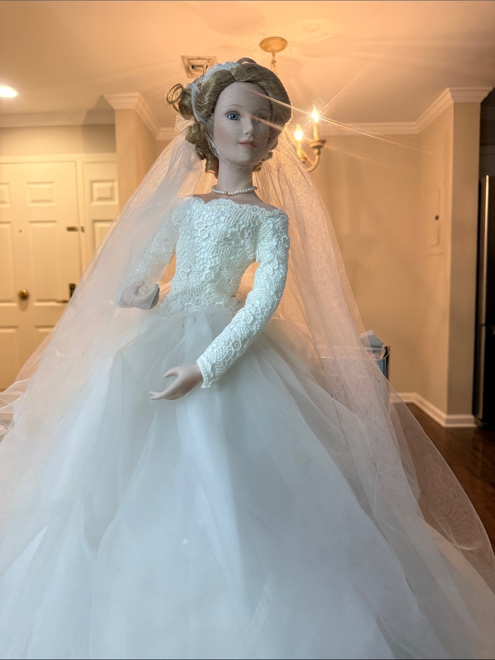 Andrea Ribot designed collectible porcelain doll